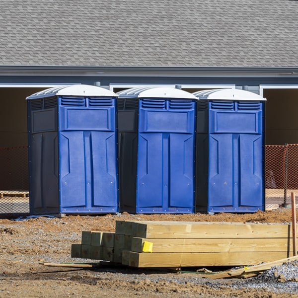 are there any restrictions on where i can place the portable toilets during my rental period in McVeytown PA